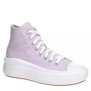 Lilac platform converse size 8